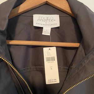 NWT! Mare Mare x Anthropologie Puff-Sleeved Utility Jacket (Size Small)